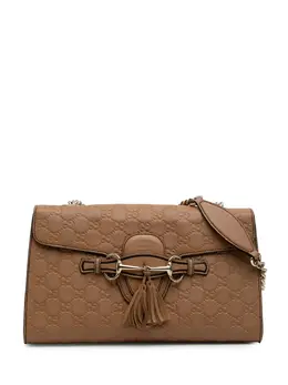 Gucci Pre-Owned: Коричневая сумка 