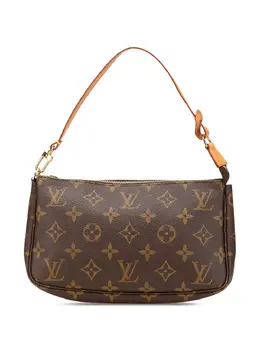 Louis Vuitton Pre-Owned: Коричневая сумка 