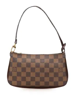 Louis Vuitton Pre-Owned: Коричневая сумка 