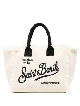 MC2 Saint Barth: Светлая сумка-шоппер 