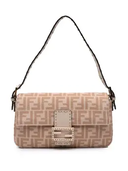 Fendi Pre-Owned: Коричневая сумка 