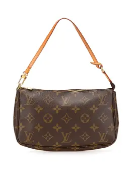 Louis Vuitton Pre-Owned: Коричневая сумка 