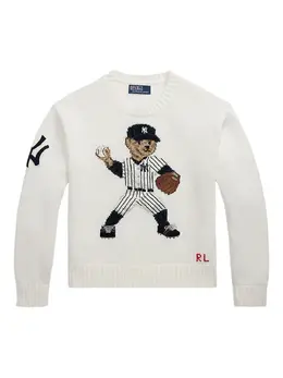 Polo Ralph Lauren: Белый свитер 