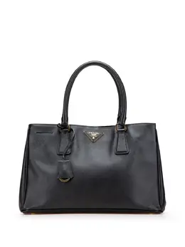 Prada Pre-Owned: Чёрная сумка-шоппер 