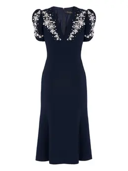 Jenny Packham: Голубое платье 