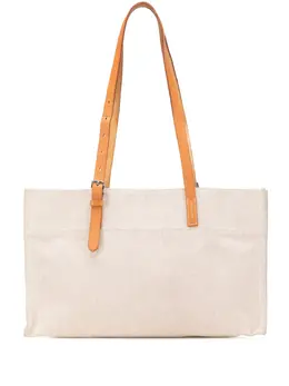 Hermès Pre-Owned: Коричневая сумка-шоппер 