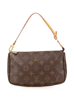Louis Vuitton Pre-Owned: Коричневая сумка 