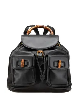Gucci Pre-Owned: Чёрный рюкзак 