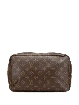 Louis Vuitton Pre-Owned: Коричневый клатч 