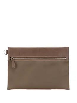 Fendi Pre-Owned: Коричневый клатч 