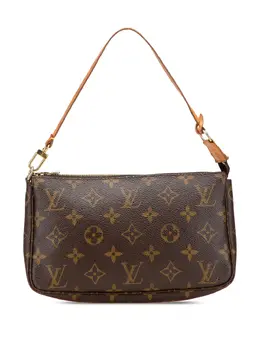 Louis Vuitton Pre-Owned: Коричневая сумка 