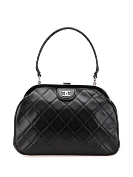 CHANEL Pre-Owned: Чёрная сумка 