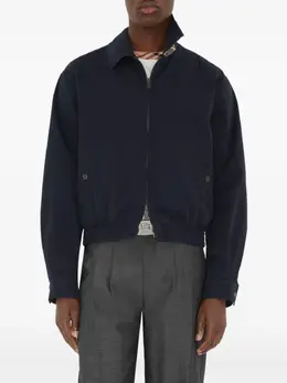 Burberry: Синяя куртка  Harrington