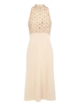 Jenny Packham: Бежевое платье 