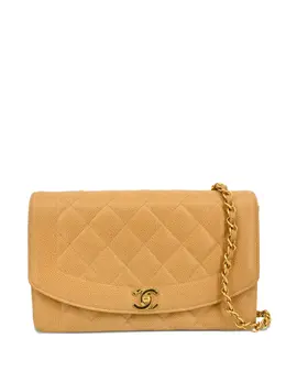 CHANEL Pre-Owned: Бежевая сумка 