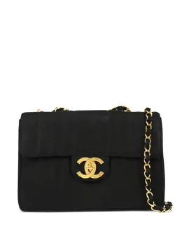 CHANEL Pre-Owned: Чёрная сумка 