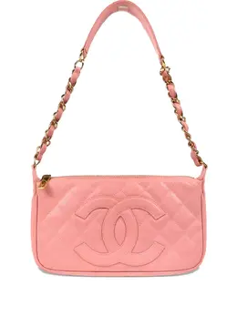 CHANEL Pre-Owned: Розовая сумка 