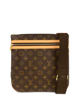 Louis Vuitton Pre-Owned: Коричневая сумка через плечо 