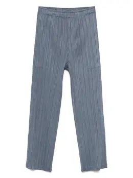 Pleats Please Issey Miyake: Прямые брюки 