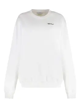 Off-White: Белый свитшот 