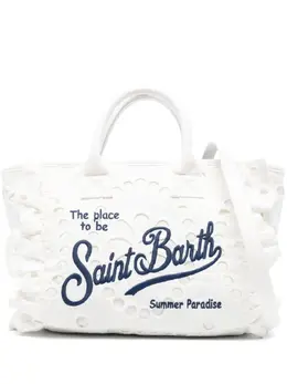 MC2 Saint Barth: Белая сумка-шоппер 