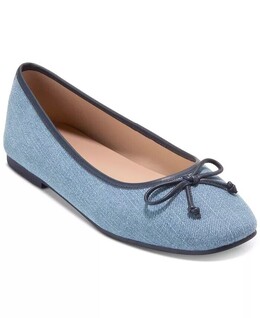 Cole Haan: Синие балетки 