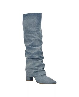 GUESS: Синие сапоги 