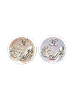 CHANEL Pre-Owned: Серьги 