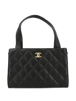 CHANEL Pre-Owned: Чёрная сумка 