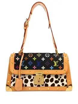 Louis Vuitton Pre-Owned: Многоцветная сумка 