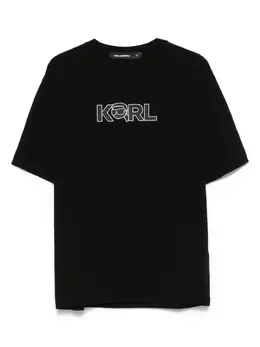 Karl Lagerfeld: Футболка с принтом 