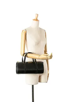 Burberry Pre-Owned: Чёрная сумка 