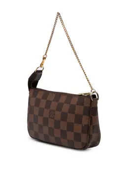 Louis Vuitton Pre-Owned: Коричневая сумка 