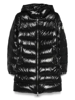 Moncler: Чёрное пальто 