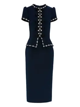 Jenny Packham: Голубое платье 