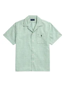 Polo Ralph Lauren: Зелёная рубашка 