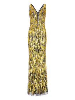 Jenny Packham: Длинное платье 