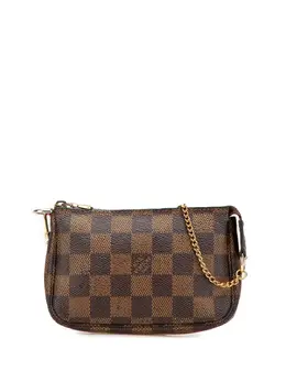 Louis Vuitton Pre-Owned: Коричневая сумка 