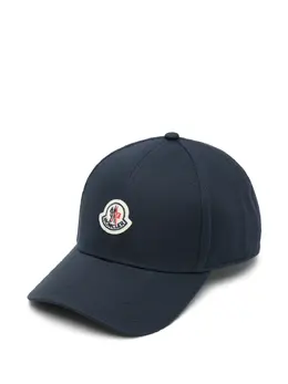 Moncler: Синяя кепка 
