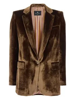 ETRO: Бархатный жакет 