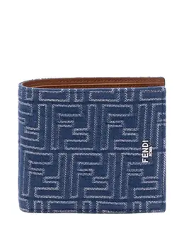 FENDI: Синий кошелёк  FF