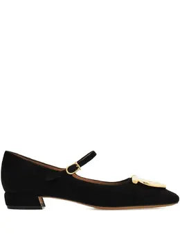 Ferragamo: Чёрные туфли  Gancini