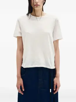Ann Demeulemeester: Белая футболка 