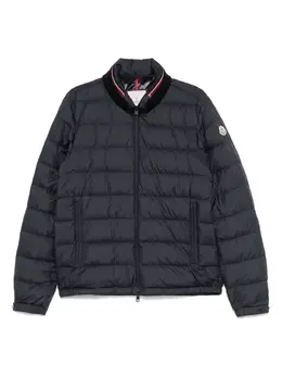 Moncler: Синяя куртка 