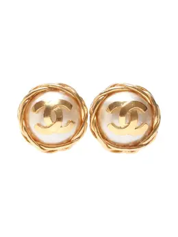 CHANEL Pre-Owned: Серьги 