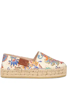 ETRO: Белые мокасины 