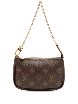 Louis Vuitton Pre-Owned: Коричневая сумка 