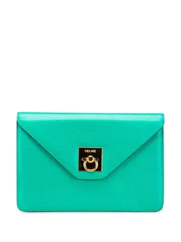 Céline Pre-Owned: Голубой клатч 