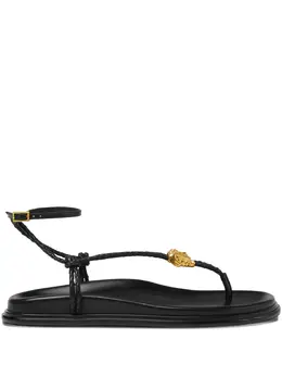 Versace: Чёрные сандалии  La Medusa