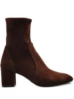 Stuart Weitzman: Коричневые ботинки  Yuliana